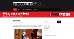 Desktop Screenshot of cellularsalesblog.com